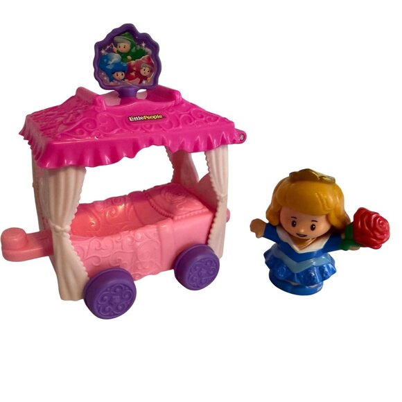 EUC Fisher Price Little People Disney Princess Train Car Parade  8 Pack Set - Picture 8 of 9